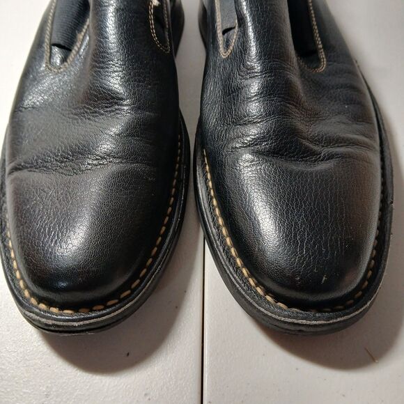 Cole Haan Men\'s Black Leather Slip On Dress Loafers Size 9M C03507